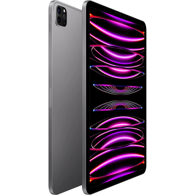 تبلت ۱۱ اینج اپل مدل iPad Pro 2022 M2 Wi-Fi ظرفیت 2 ترابایت و رم 16 گیگابایت، رزولوشن دوربین اصلی ۱۲ مگاپیکسل، پشتیبانی از قلم و کیبورد