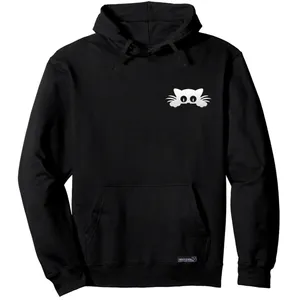 هودی زنانه 27 مدل گربه کد W08 رنگ مشکی 