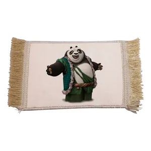 فرش ماشینی دیوارکوب مدل پاندا کونگ فو کار کد 97