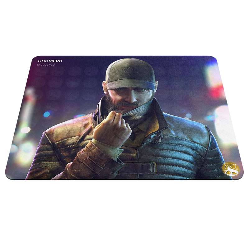 ماوس پد هومرو مدل A4683 طرح بازی Watch Dogs