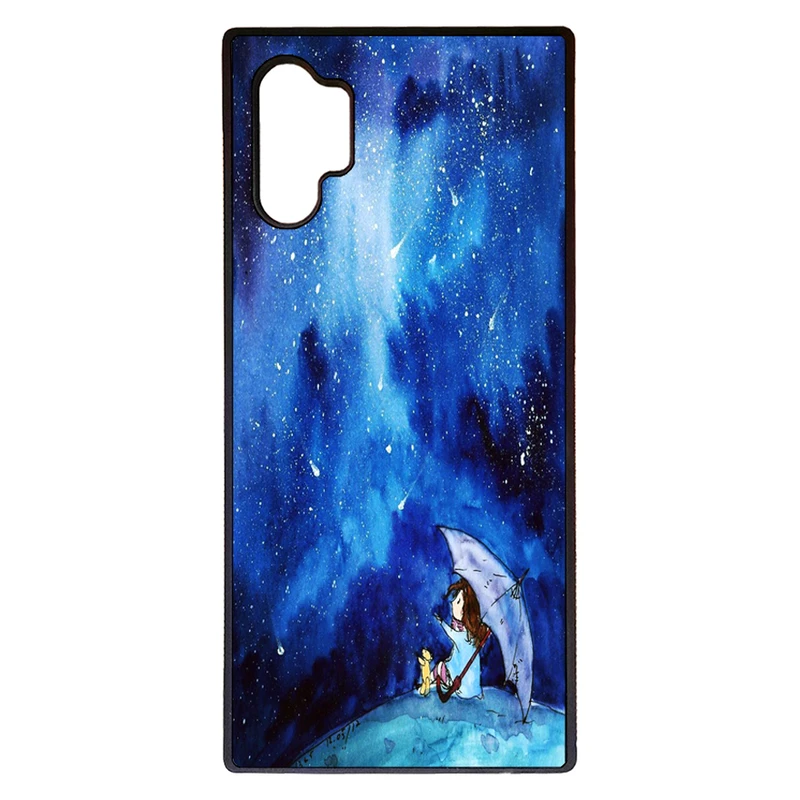 کاور طرح دختر کد 1146 مناسب برای گوشی موبایل سامسونگ galaxy note 10 plus