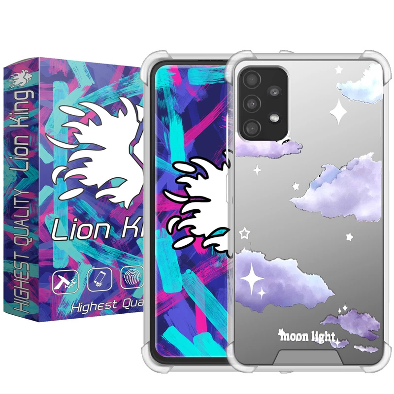 کاور لاین کینگ  طرح آسمان مناسب برای گوشی موبایل سامسونگ Galaxy A13 4G