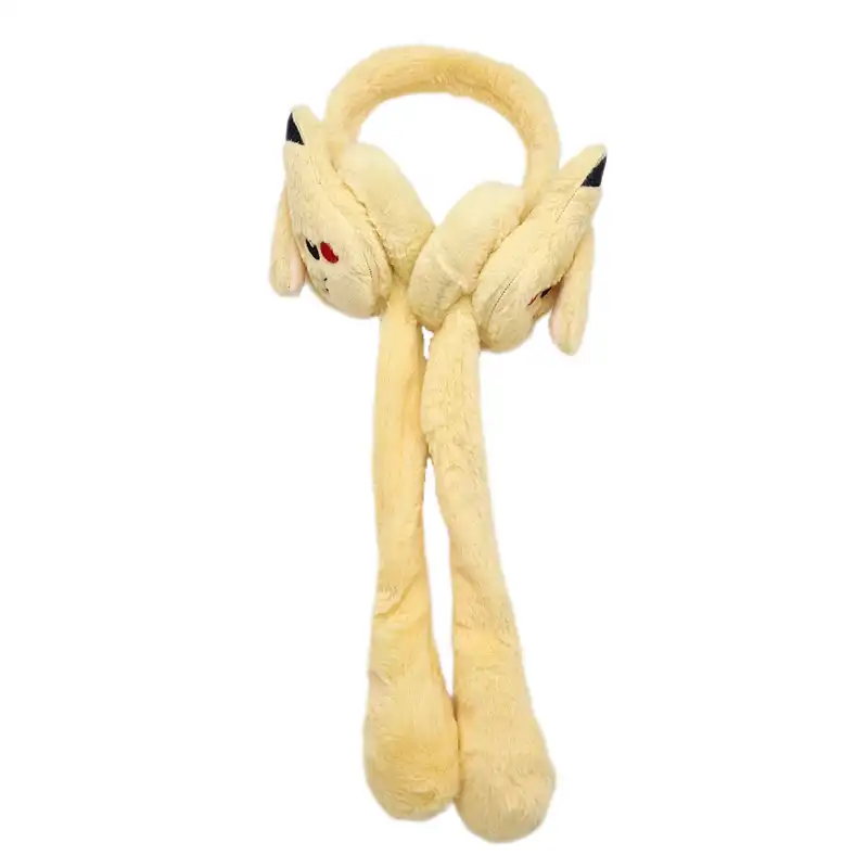 گوش گیر زمستانی بچگانه مدل پمپی گوش متحرک خرگوش کد brg 80p