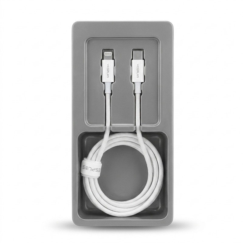 کابل تبدیل USB-C به لایتنینگ یس پلاس مدل 13PROMAX 27W FAST طول 1 متر