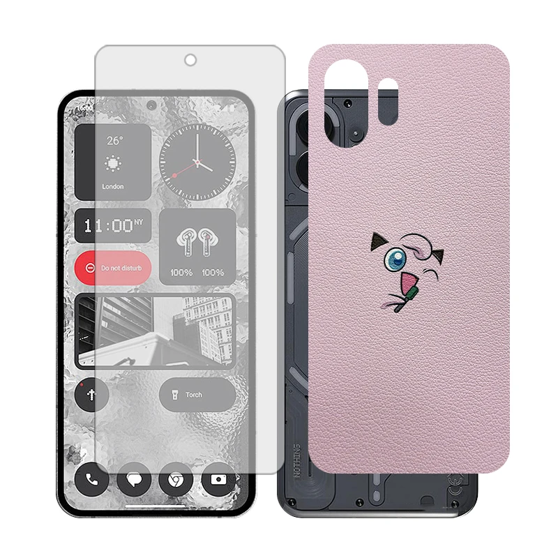 محافظ صفحه نمایش مات گلس مدل Together مناسب برای گوشی موبایل ناتینگ 2 Phone به همراه برچسب پوششی پشت گوشی