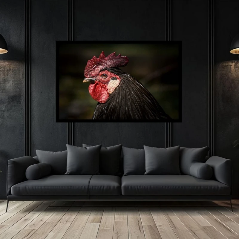 تابلو بکلیت طرح خروس پرنده و پرندگان مدل B-bu5191