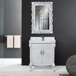 ست کابینت و روشویی مدل کویین به همراه آینه