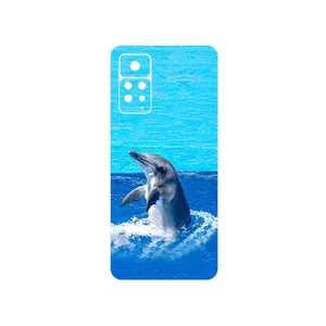 MAHOOT Dolphin Cover Sticker for Xiaomi Redmi Note 11 Pro Plus 5G  India