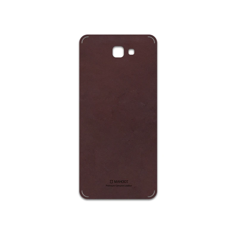 برچسب پوششی ماهوت مدل Matte-Dark-Brown-Leather مناسب برای گوشی موبایل سامسونگ Galaxy J7 Prime