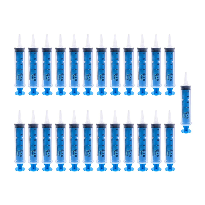 سرنگ تغذیه حیوانات سرنگ شفا مدل 60cc بسته 25 عددی