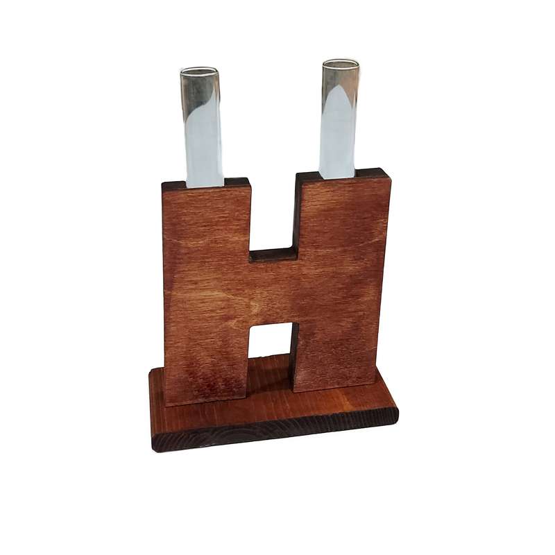 گلدان دکوری مدل حرف H