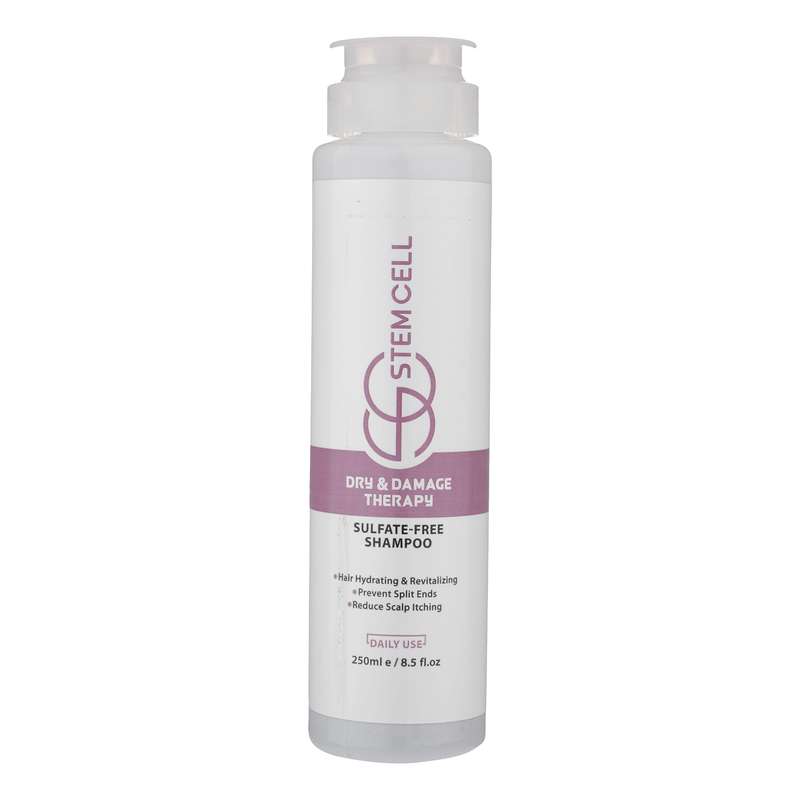 شامپو مو استم سل مدل Sulfate Free مناسب موهای خشک و اسيب ديده حجم 250 ميلی ليتر شامپو مو استم سل مدل Sulfate Free مناسب موهای خشک و اسيب ديده حجم 250 ميلی ليتر