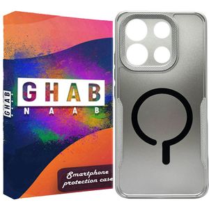 کاور قاب ناب مدل متالیک طرح مگسیف مناسب برای گوشی موبایل شیائومی Redmi Note 13 4G