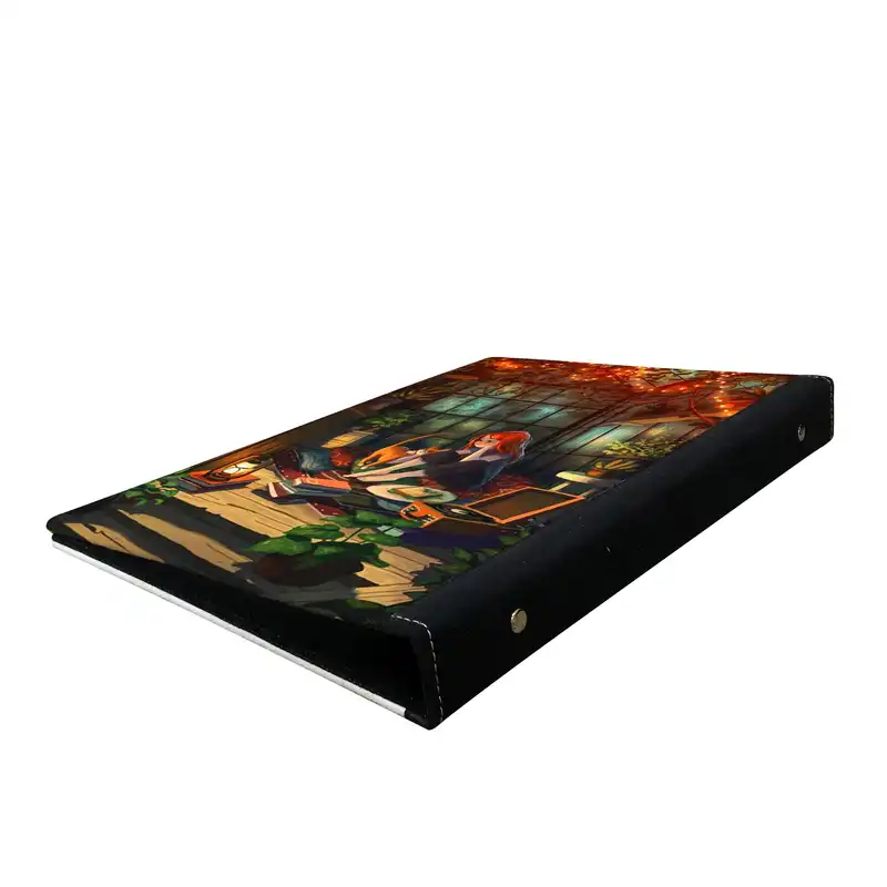 کلاسور طرح دختر کتابخون مدل kel2038