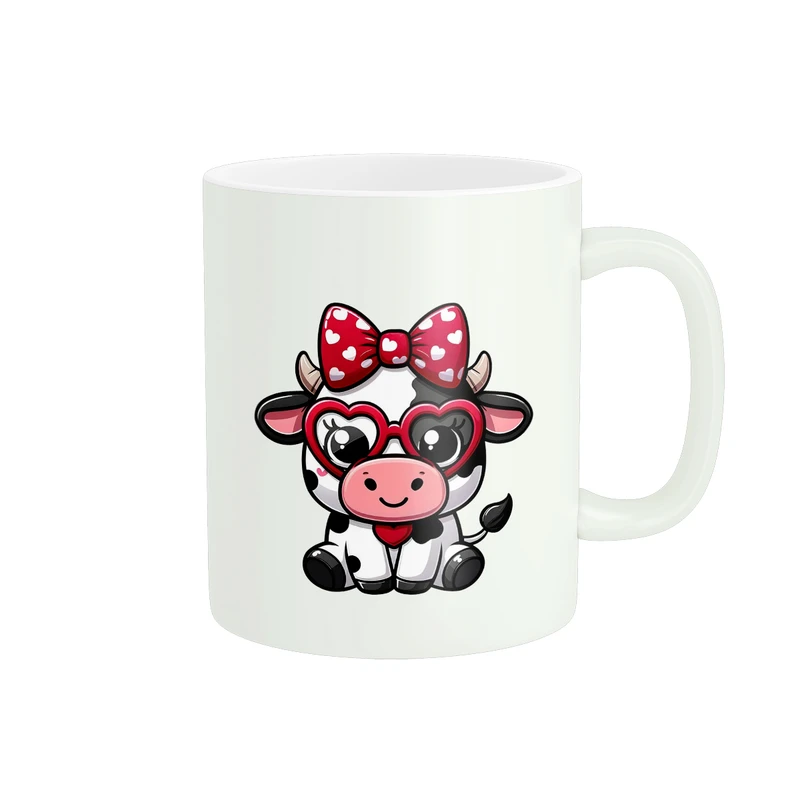 ماگ پاد آفرین مدل عشق طرح کارتونی کیوت کد PM1602