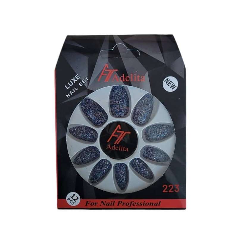ناخن مصنوعی آدلیتا Sh-T-223 بسته 12 عددی