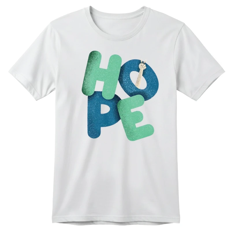 تی‌شرت آستین کوتاه بچگانه مدل امید کد p1 