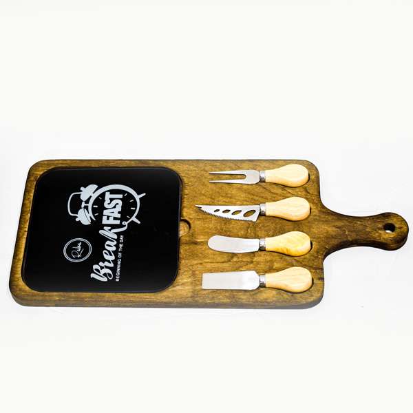 تخته سرو صبحانه رایکا مدل RM799 به همراه کارد صبحانه خوری
