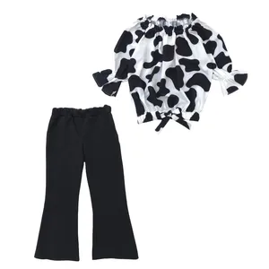 ست بلوز و شلوار دخترانه تویین مدل T-100-08