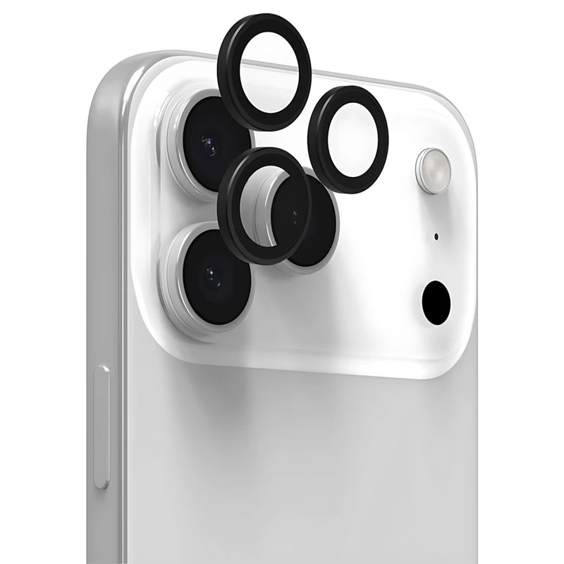 محافظ لنز دوربین شیشه‌ای زگ مدل EliteCam مناسب برای گوشی موبایل اپل iPhone 17 Pro Max