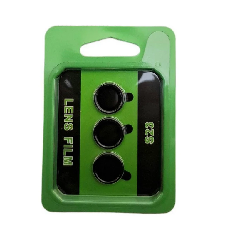 محافظ لنز دوربین طرح شابلون دار کد004 مدل SG23 مناسب برای گوشی موبایل سامسونگ Galaxy S23