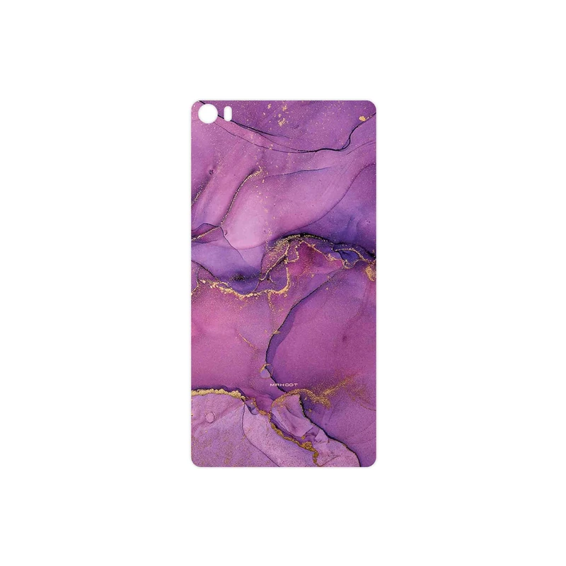 برچسب پوششی ماهوت مدل Purple Marble مناسب برای گوشی موبایل هوآوی P8 Max