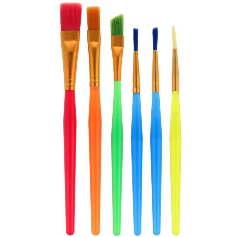 قلم مو آشپزی مدل ALL-06 مجموعه 6 عددی 