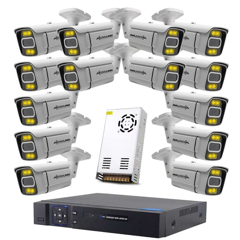 سیستم امنیتی مدل FULL KIT AHD 14 ECONOMIC - AXESSLINK