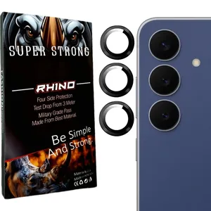 محافظ لنز دوربین فلزی راینو مدل رینگی مناسب برای گوشی موبایل سامسونگ Galaxy S25 FE