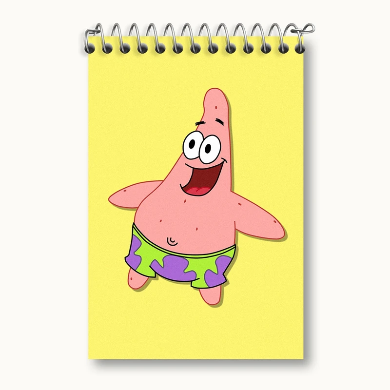 دفتر یادداشت 50 برگ خندالو مدل پاتریک کد F1855