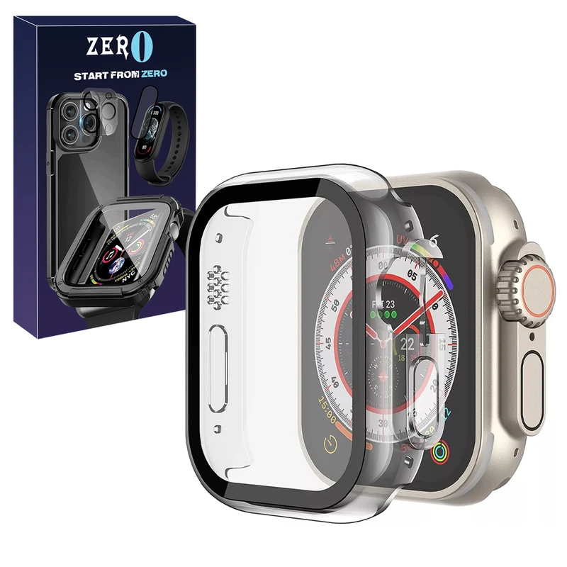 کاور زیرو مدل PolyPro ZR مناسب برای اپل واچ Ultra / Ultra 2 سایز 49 میلی متری به همراه محافظ صفحه نمایش