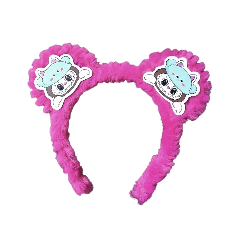 تل مو دخترانه مدل پولیشی طرح لبوبو کد mn10