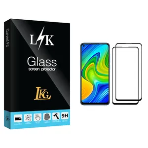 LKG LK Glass Screen Protector For Xiaomi Redmi Note 9 Pack Of 2