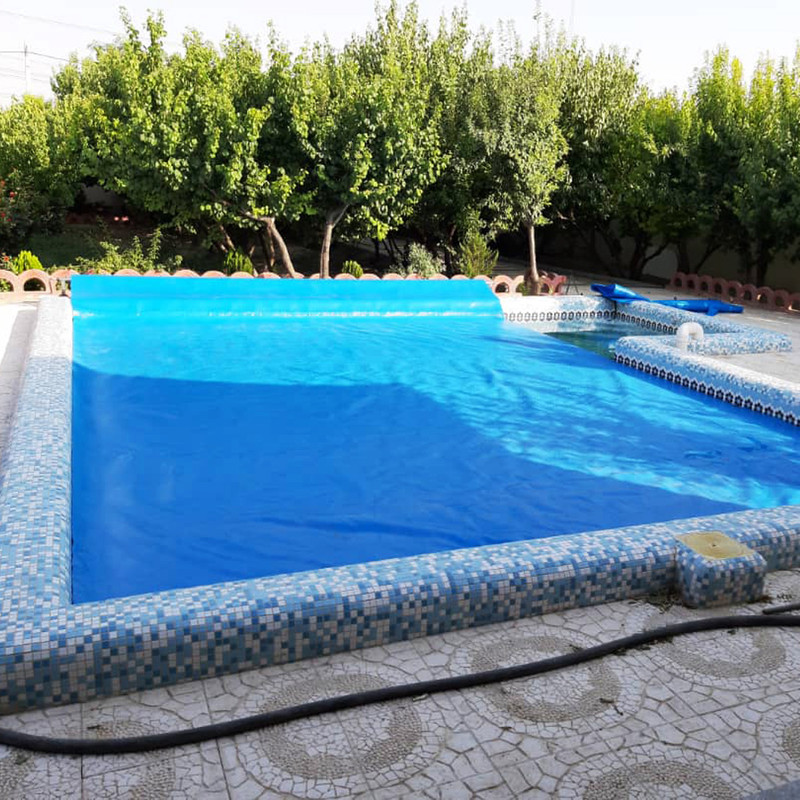 کاور روکش استخر مدل حباب دار سایز 7.5 ×10 متر