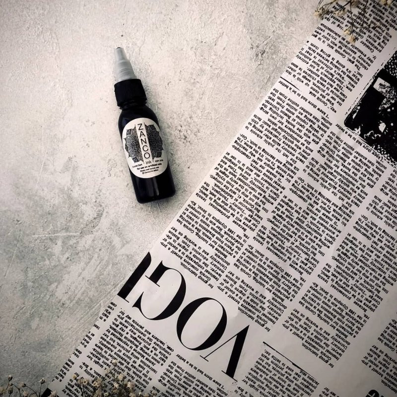 رنگ تتو زانکو مدل 001 حجم 30 میلی لیتر مجموعه 4 عددی