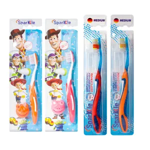 مسواک اسپارکل مدل toy family & S12-Med مجموعه 4 عددی