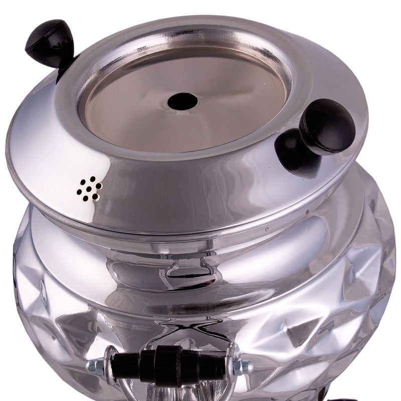 سماور گازی مدل مشبک کد 2459 ظرفیت 8 لیتر