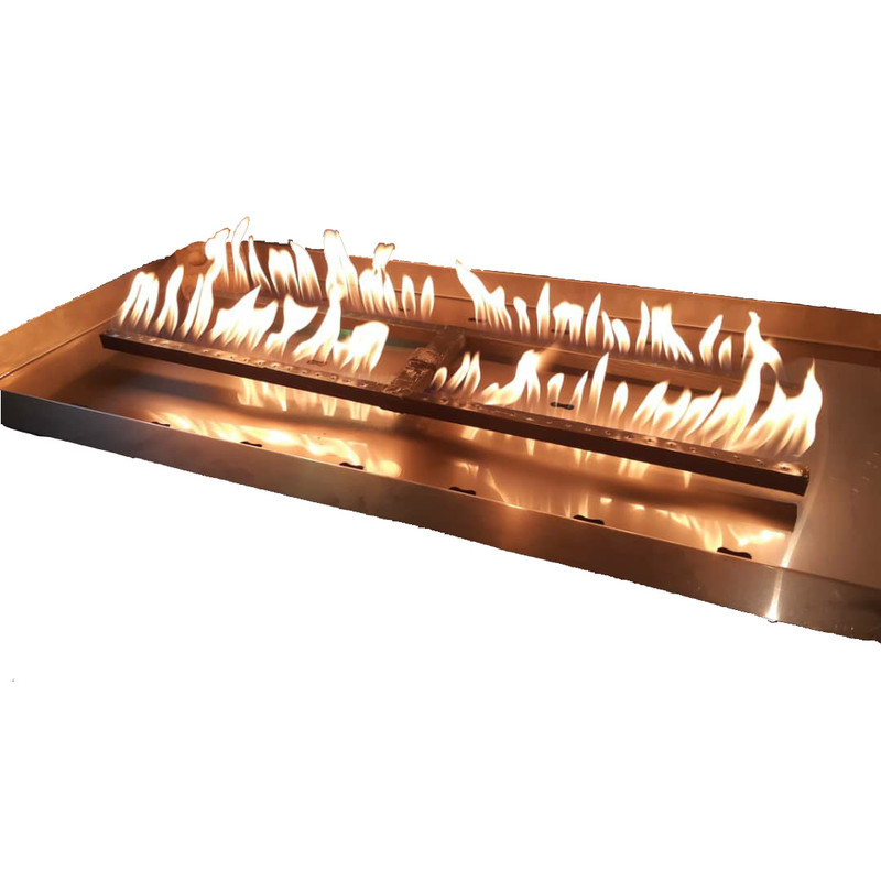 آتشدان طرح گازی توکار مستطیل مدل AM01