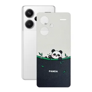 Remax cover sticker Leth model panda design suitable for Xiaomi Redmi Note 13 Pro Plus mobile phone