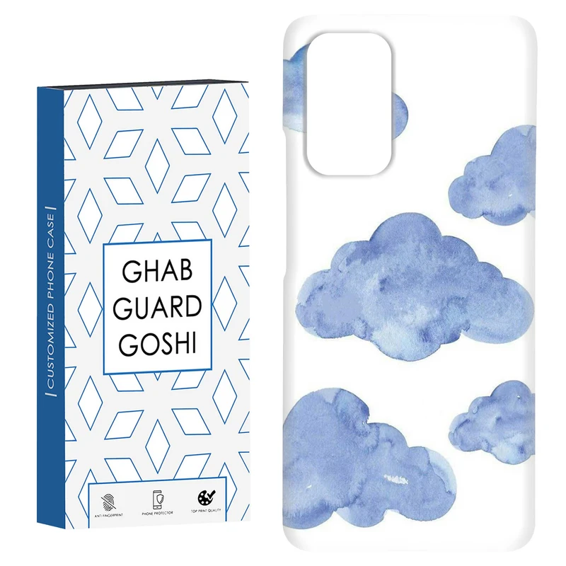 کاور قاب گارد گوشی طرح ابر کد Dimo-318 مناسب برای گوشی موبایل شیائومی Redmi Note 9 4G / Redmi 9T