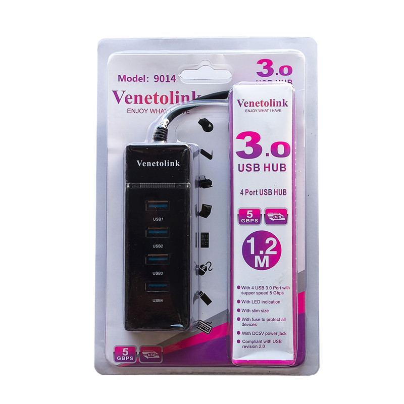 هاب 4 پورت وینتولینک مدل 9014 USB3.0