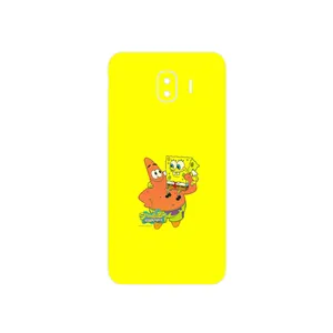 MAHOOT SpongeBob SquarePants Cover Sticker for Samsung Galaxy J4