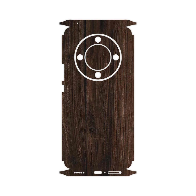 برچسب پوششی ماهوت مدل Dark_Walnut_Wood-FullSkin مناسب برای گوشی موبایل آنر X9b