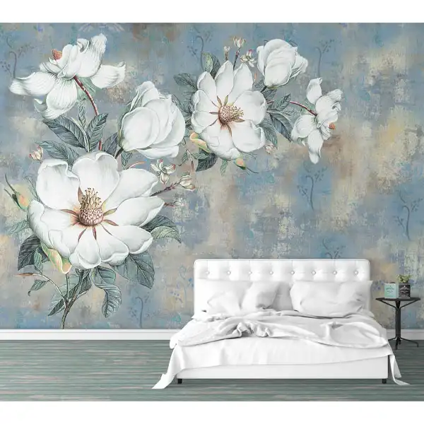 پوستر دیواری سه بعدی طرح گل کد 2017