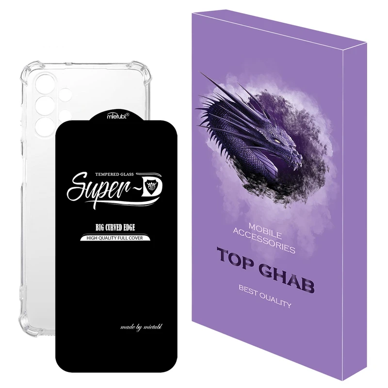 کاور تاپ قاب مدل 2SDJ مناسب برای گوشی موبایل سامسونگ Galaxy A13 به همراه محافظ صفحه نمایش