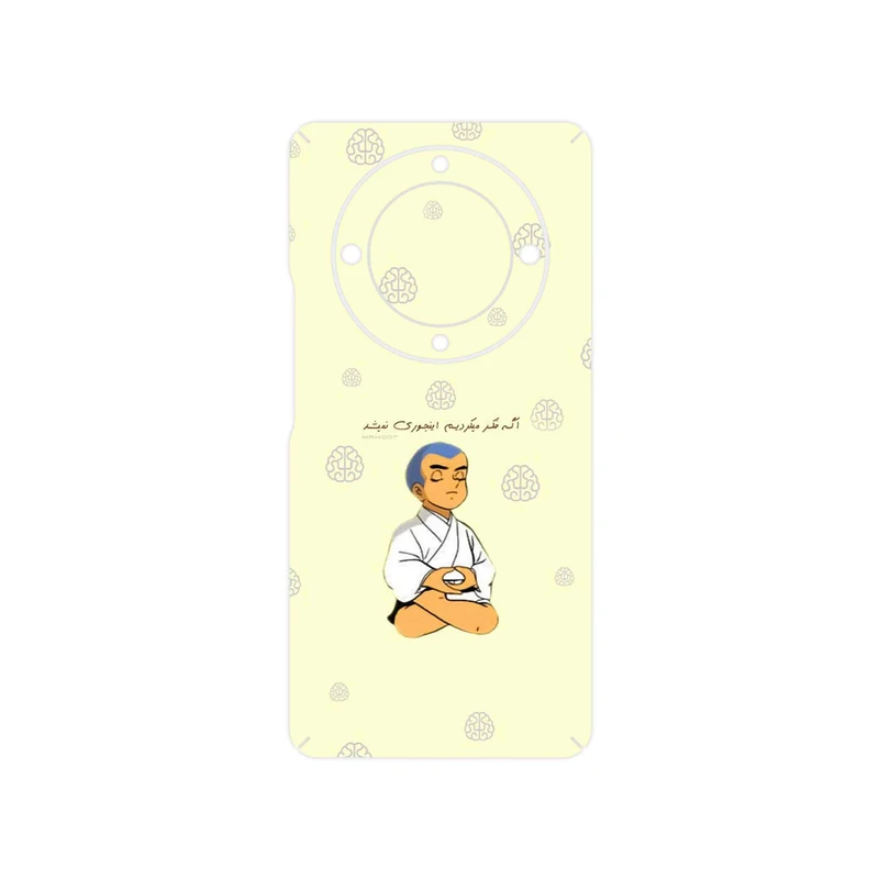برچسب پوششی ماهوت مدل Ikkyu-san مناسب برای گوشی موبایل آنر X9a