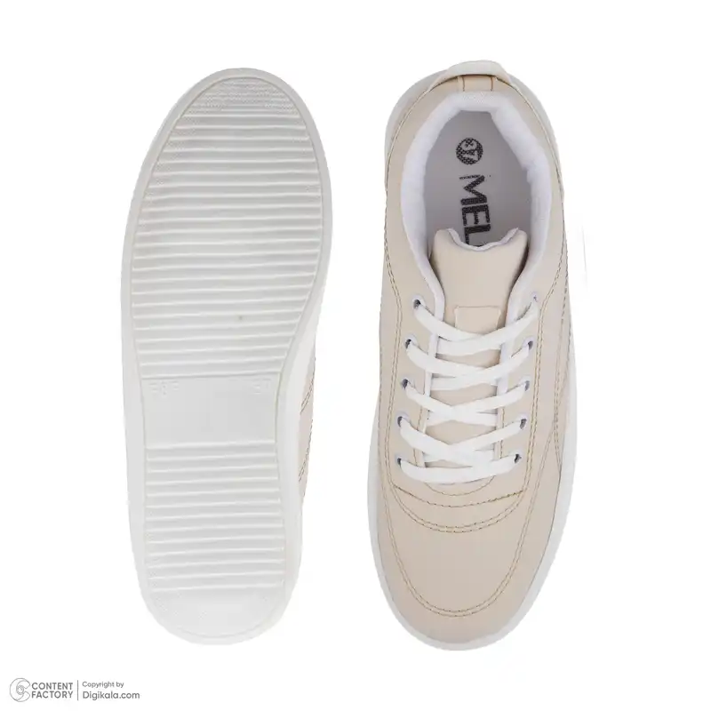 کفش روزمره زنانه ملی مدل 43492663 رنگ کرم