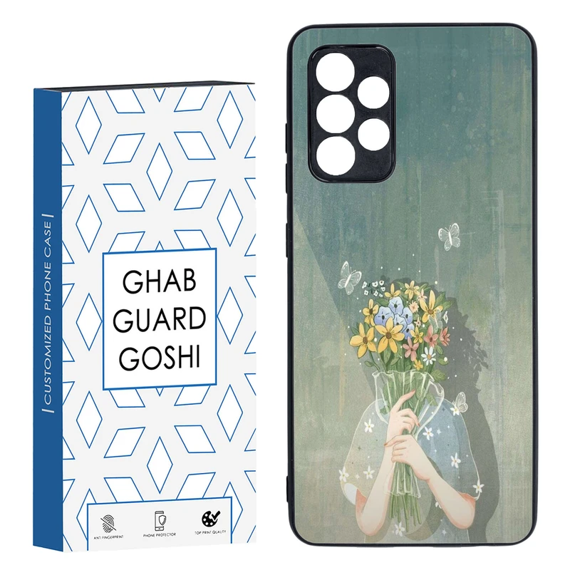 کاور قاب گارد گوشی طرح دخترانه کد TPU-204 مناسب برای گوشی موبایل سامسونگ Galaxy A52