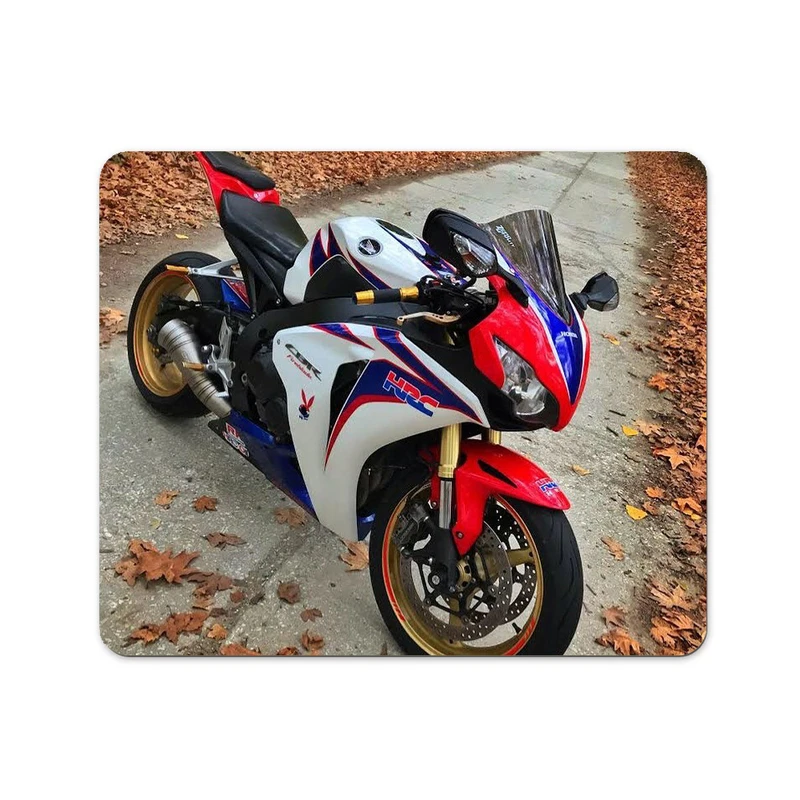 ماوس پد پاد آفرین طرح موتورسیکلت سنگین کد 419 سایز 19*24 سانتی متر