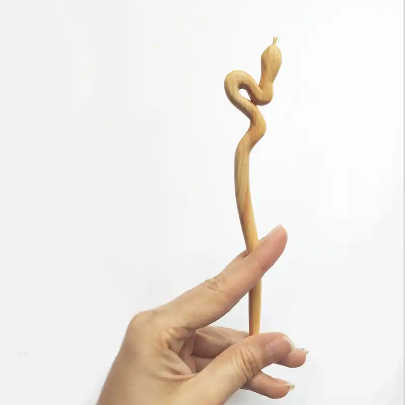 سنجاق مو زنانه مدل مار